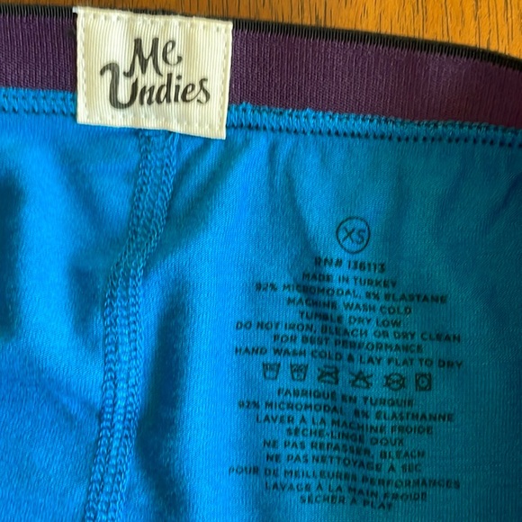 3 beautiful sexy soft MeUndies Women’s boy shorts underwear - Picture 3 of 3